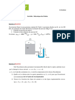 Examen Mécanique Des Fluides