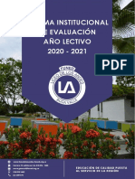 Sistema Institucional de Evaluación Laf