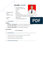 Biodata Diri (CV)