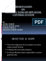 PRESENTATION ON SANITARY TANK ON OFF LEVEL CONTROL SYSTEM