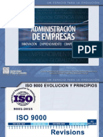 Evolución ISO 9001 y Principios de La Calidad