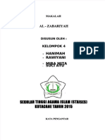 PDF Contoh Makalah Pemikiran Kalam Al Jabariyahdf DD