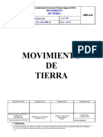 008 Procedimiento de Trabajo de Movimiento de Tierra