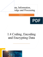1.4 Coding, Encoding and Encrypting Data A Level IT