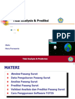 Analisa & Prediksi Pasut