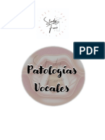 Patologías Vocales