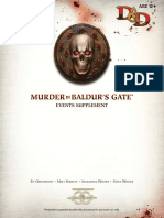 Murder Baldur'S Gate: Events Supplement