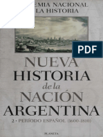 BaANH044837 Nueva Historia de La Nación Argentina (Tomo 2) - Academia Nacional de La Historia