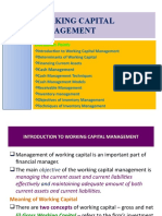 Working Capital Management: Discussion Points