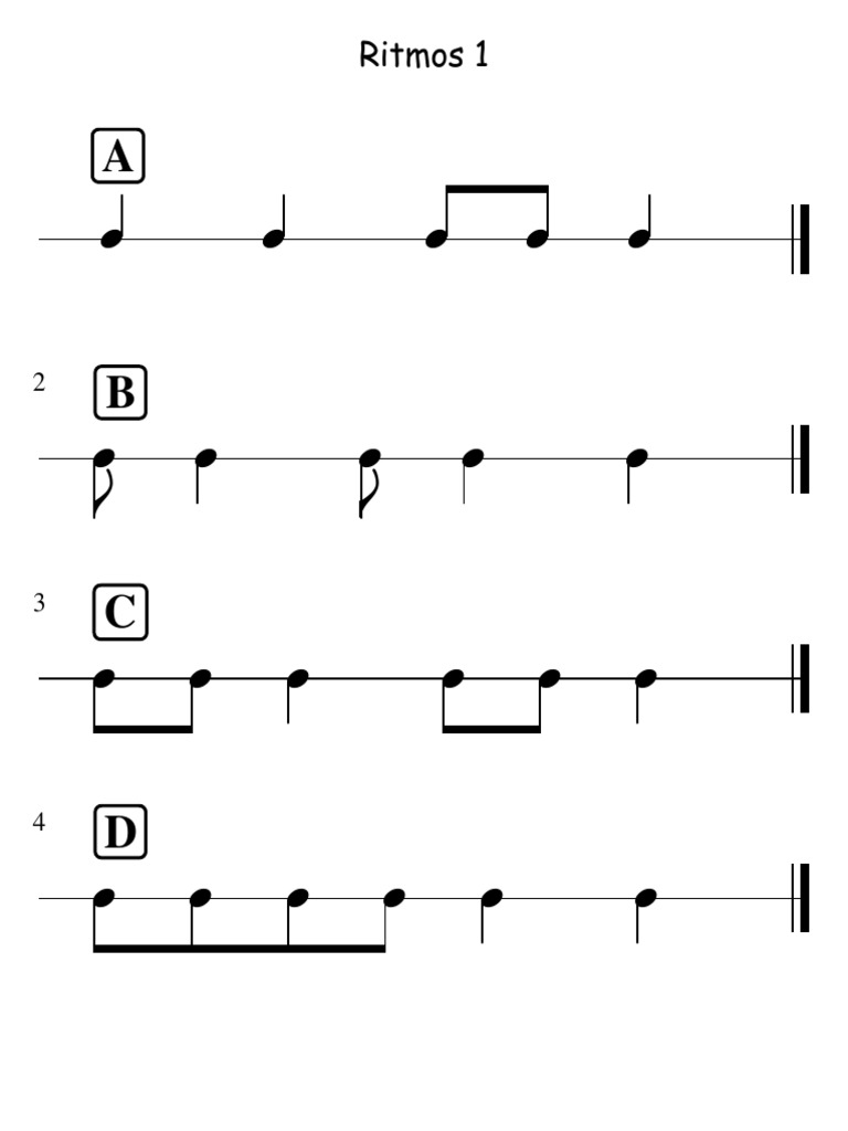 Ritmos 1 | PDF