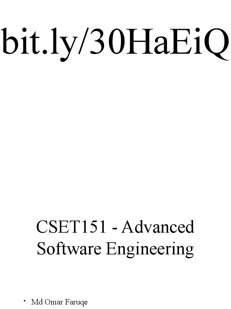 Lecture 1 Introduction | PDF | Programmer | Software