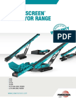 Powerscreen Conveyor Brochure