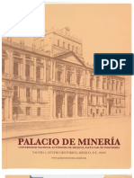 Palacio de Mineria - Folleto