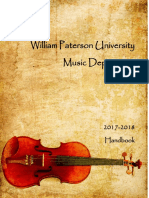 WPU Music Handbook 17-18