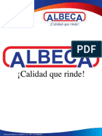 Catalogo de Albeca 2020