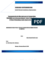 Segmentación de Mercado para La Cooperativa FINCAMAR