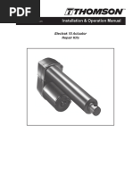 Installation & Operation Manual: Electrak 10 Actuator Repair Kits