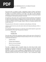 1.financial Performance of A Co-Operative Bank
