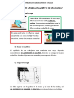 Charla 5 Minutos Lesiones de Espalda