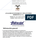 Analisis Economico y Financiero