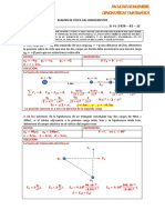 Examen de Física 2do Hemisemestre: Resolución de Ejercicios