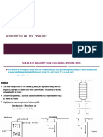 Absorption Column, Numerical Method, Stirred Tank (Open Top Wala)
