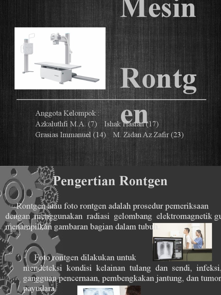Cara Kerja Mesin Rontgen dan Risikonya | PDF