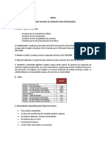 Anexo 3 Convenio Seguros de Garantia para Proveedores