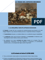 UD 4. España. La Crisis Del Antiguo Régimen