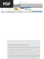 Excel Task Tracker Template