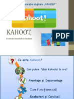 Kahoot Prezentare