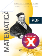 X_Matematica (in Limba Romana)