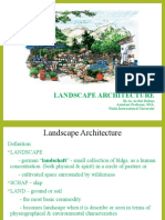 Introduction To Landscape Architecture