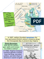 Chesapeake Colonies Notes