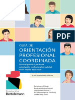 Manual Práctico para Una Orientación Profesional en El Ambito Educativo - España 2018