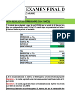 Examen Excel