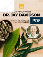 Dr. Jay Davidson: Let'S "Talk" With