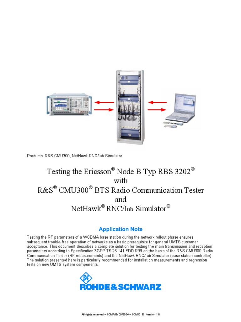 Ericsson Node B & RNC 장비-1CM56 - E | PDF