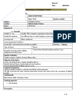 Digital Electronics Statement Sheet Lesson 1