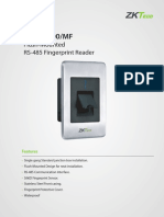 ZK-FR1500-MF Lectoras Biometricas