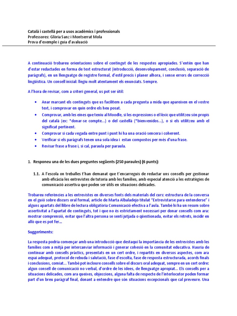 Guia Revisió Examen | PDF