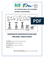 Accesorios en Sistemas de Fluidos