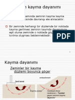 Zeminlerin Kayma Mukavemeti