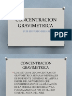 Concentracion Gravimetrica