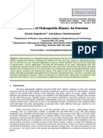 Applications of Chalcogenide Glasses: An Overview: Suresh Sagadevan and Edison Chandraseelan