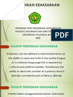 Materi Pend Keaksaraan