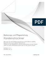 Kondenstrockner: Bedienungs-Und Pflegeanleitung