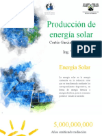 Produccion de Energia Solar