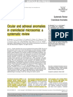 Ocular and Adnexal Anomalies in Craniofacial Microsomia