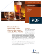 APP PinAAcle 900 Elemental Analysis of Beer by FAAS 012049 01